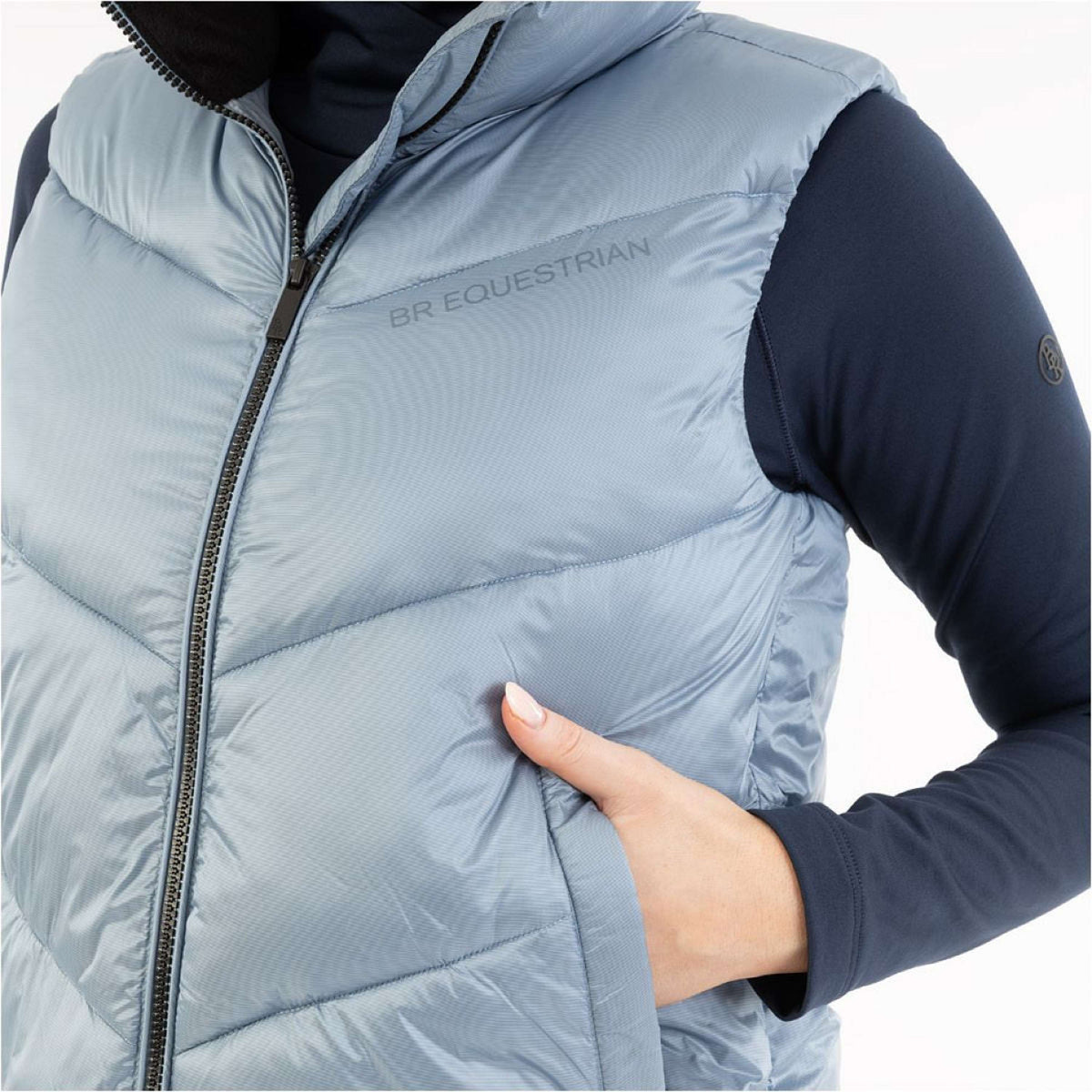 BR Gilet AW25 Janneke Donne Ashley Blue