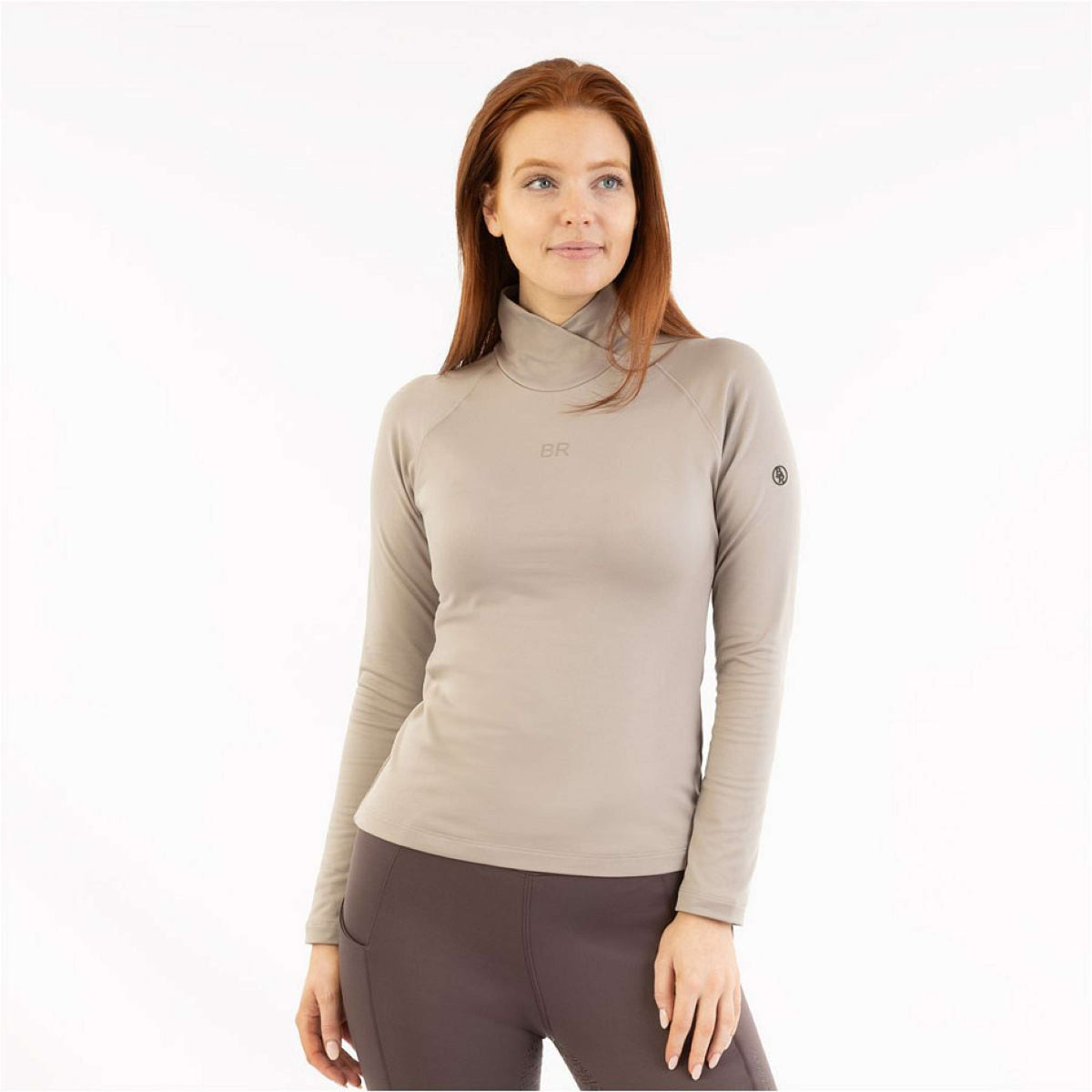 BR Maglione a Collo Alto AW25 Jasmin Donne Moon Rock