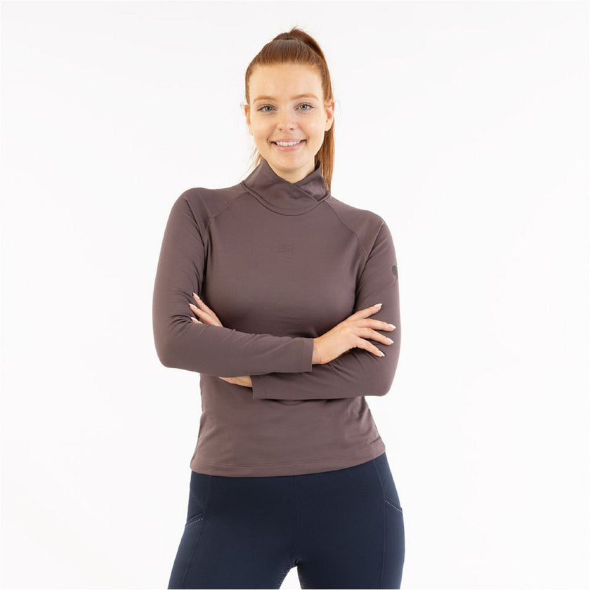 BR Maglione a Collo Alto AW25 Jasmin Donne Raisin