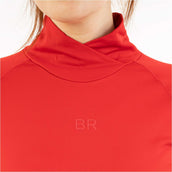 BR Maglione a Collo Alto AW25 Jasmin Donne Rosso Tango