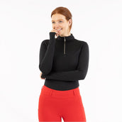 BR Pullover AW25 Half-Zip Jara Donne Meteorite