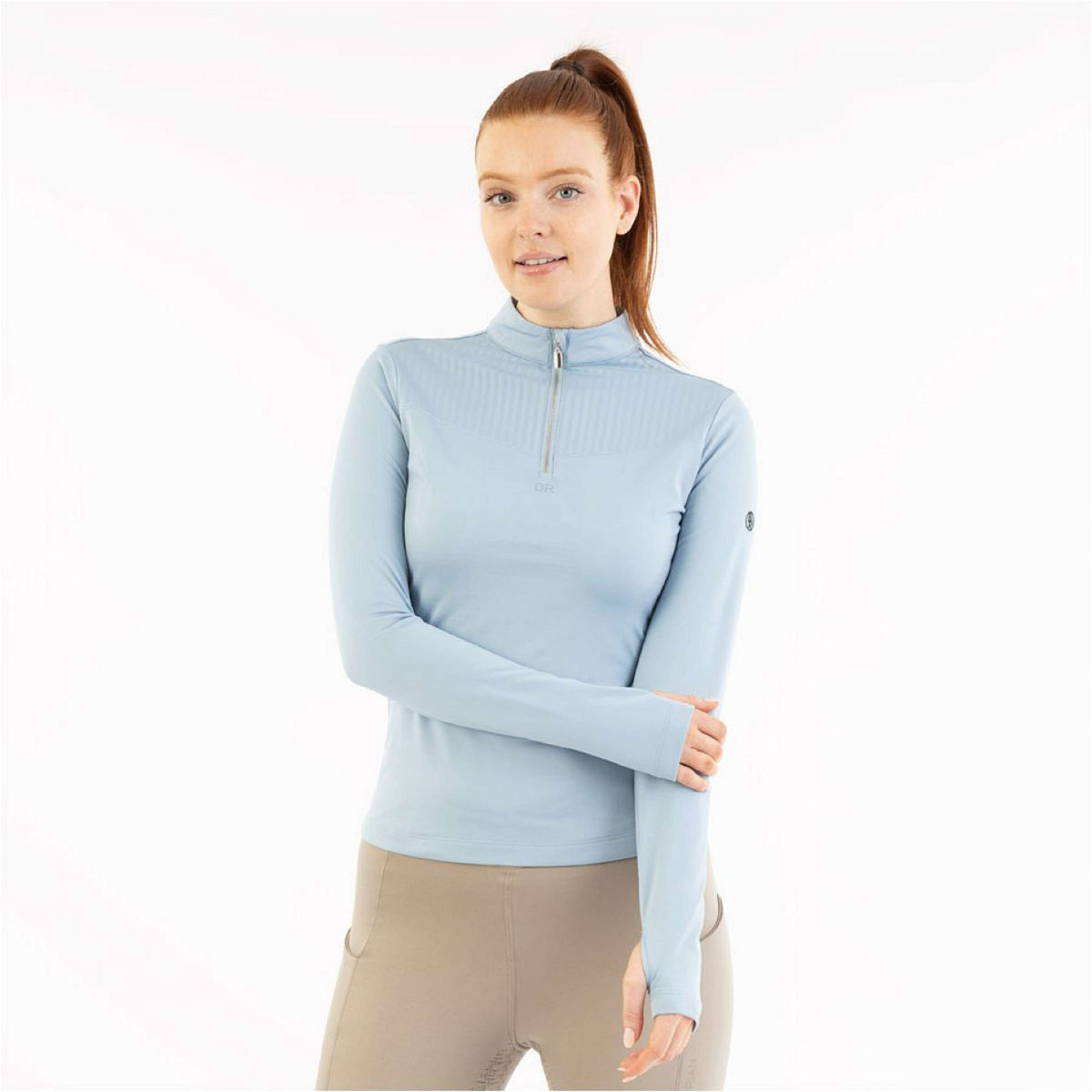 BR Pullover AW25 Half-Zip Jara Donne Ashley Blue