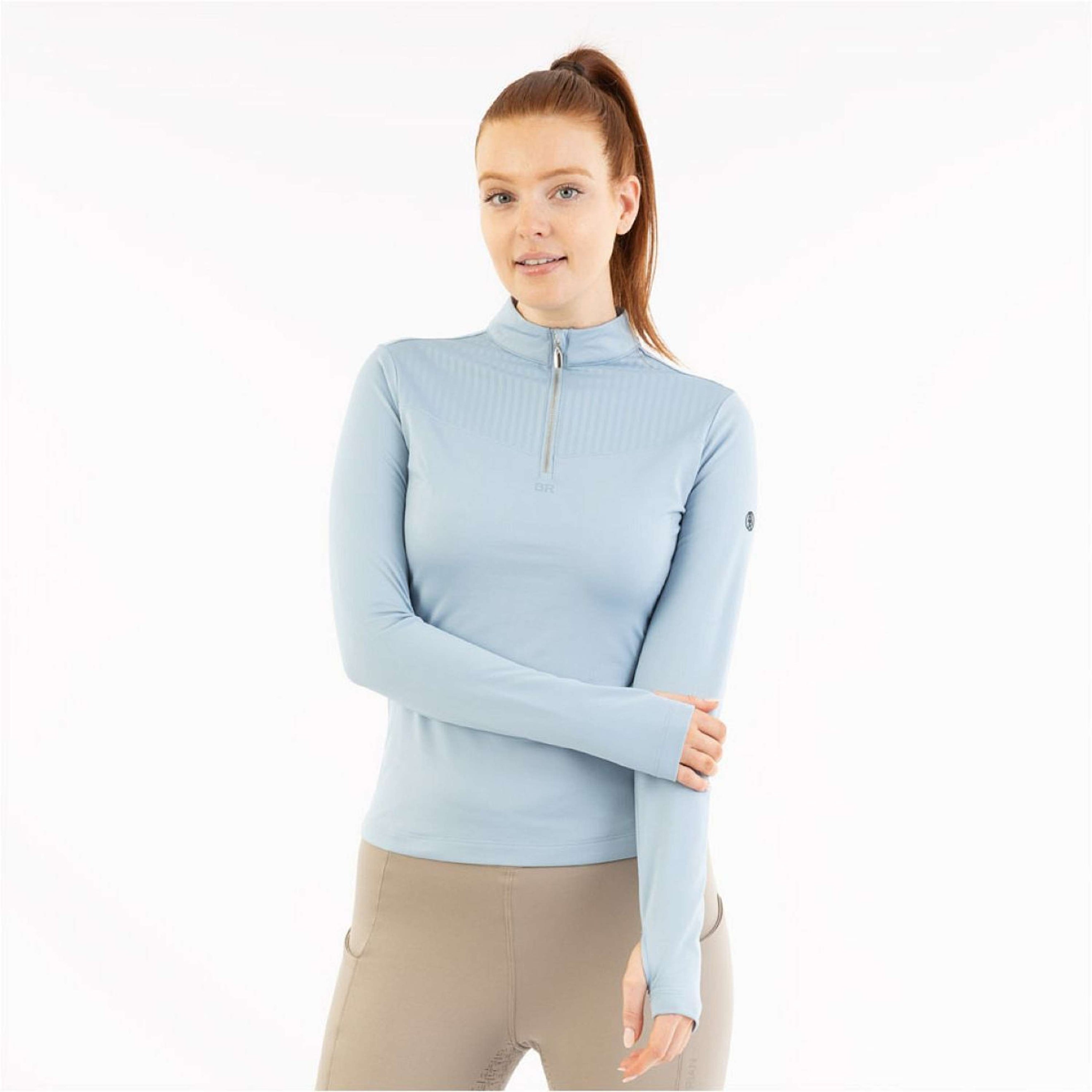 BR Pullover AW25 Half-Zip Jara Donne Ashley Blue