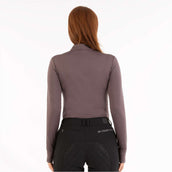 BR Pullover AW25 Half-Zip Jara Donne Raisin
