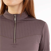 BR Pullover AW25 Half-Zip Jara Donne Raisin