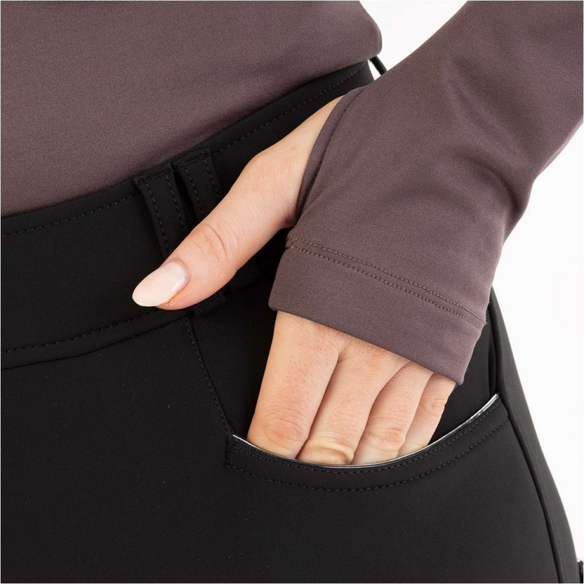 BR Pullover AW25 Half-Zip Jara Donne Raisin