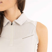 BR Poloshirt Isa Senza Maniche Chateau Grey
