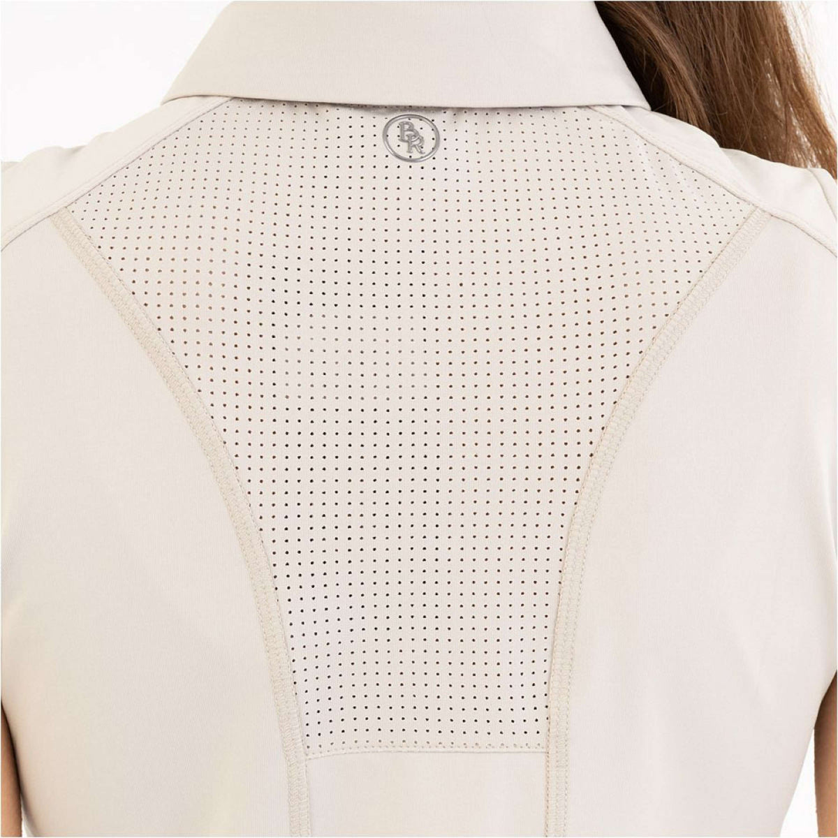 BR Poloshirt Isa Senza Maniche Chateau Grey