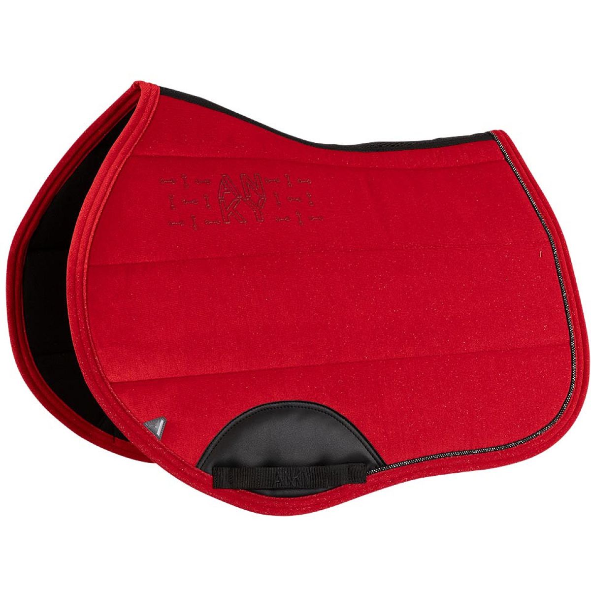 ANKY Sottosella AW25 Velvet Uso generale Equestrian Red