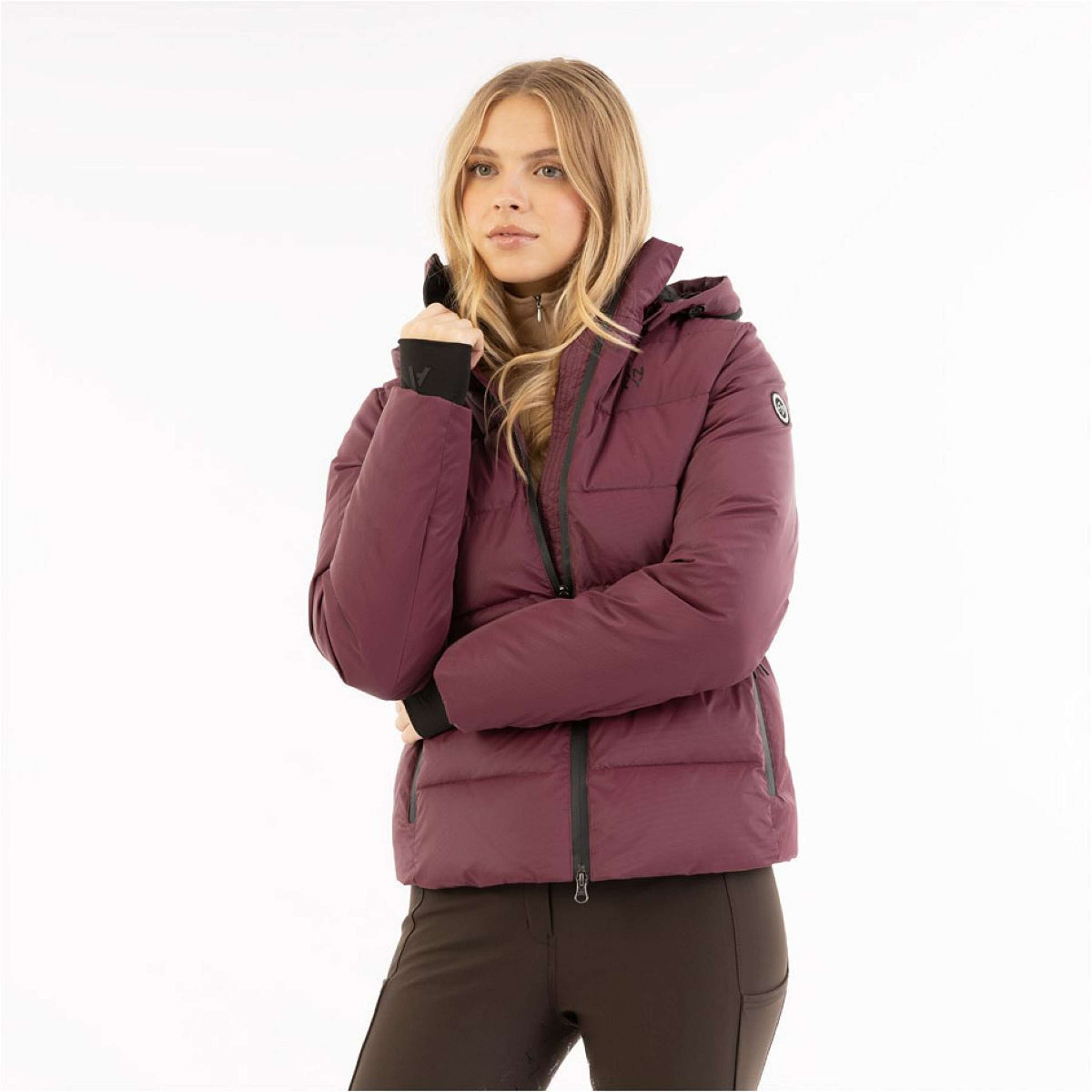 ANKY Giacca AW25 Padded Windsor Wine