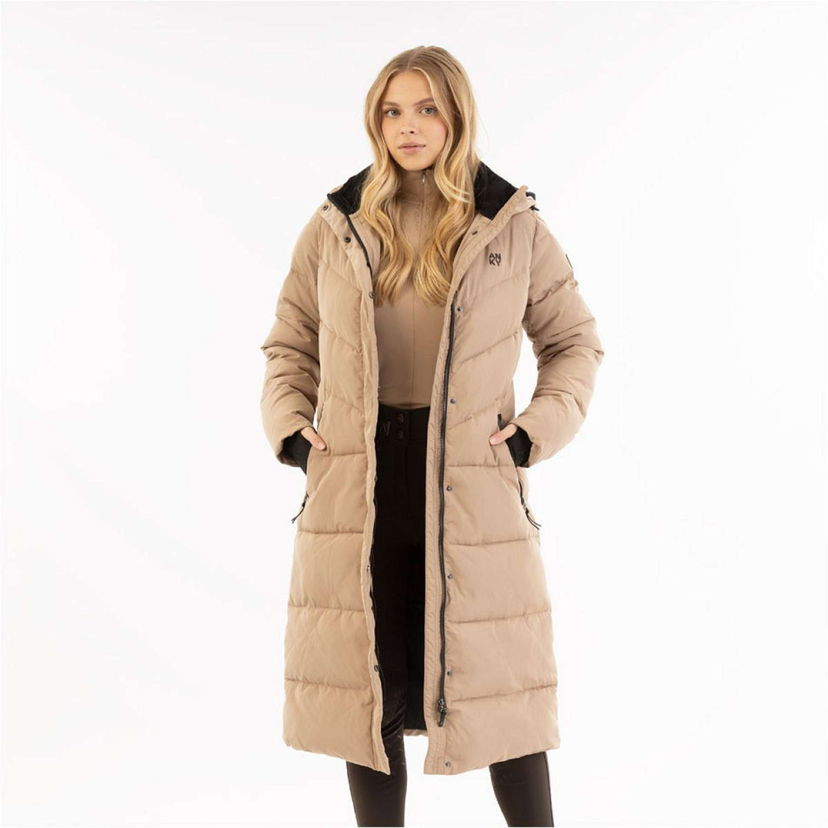 ANKY Cappotto Lungo AW25 Puffer Amphora