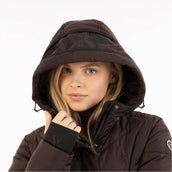 ANKY Cappotto Lungo AW25 Puffer Chocolate Torte