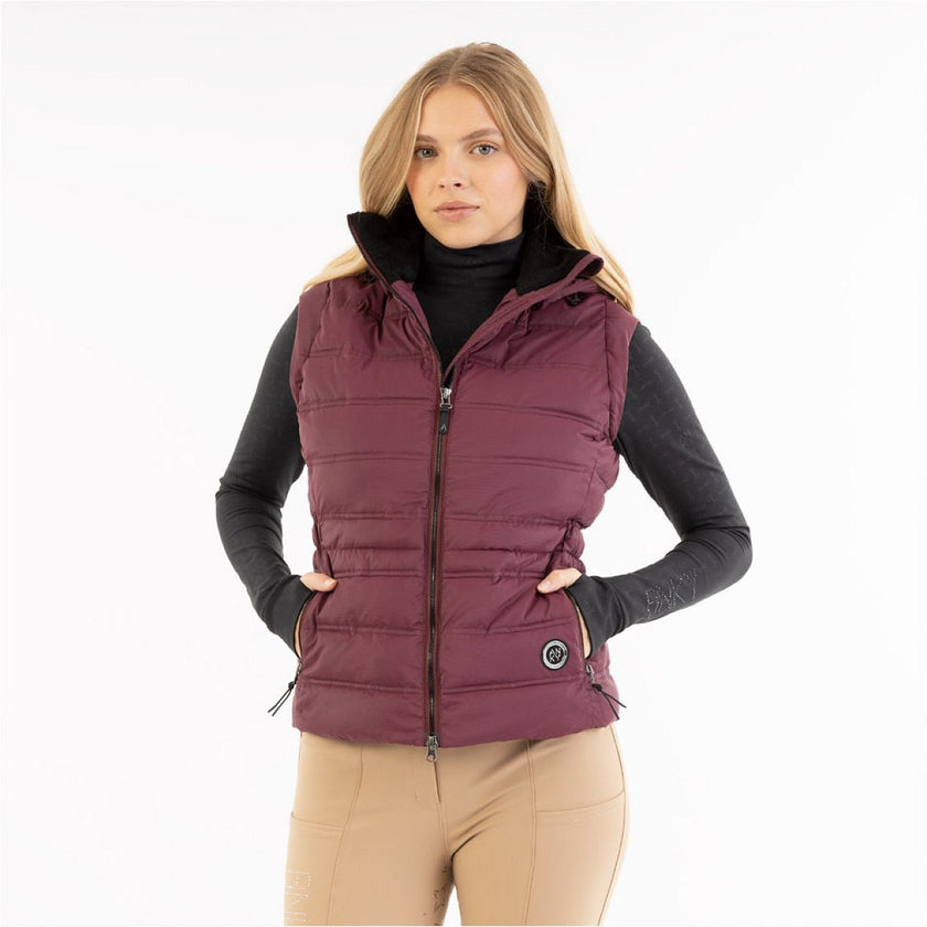 ANKY Gilet AW25 Padded Windsor Wine ANKY Gilet AW25 Padded Windsor Wine
