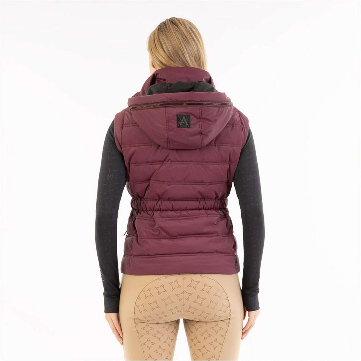 ANKY Gilet AW25 Padded Windsor Wine