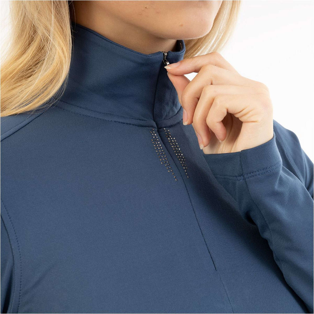 ANKY Pullover AW25 Zip Insignia Blue