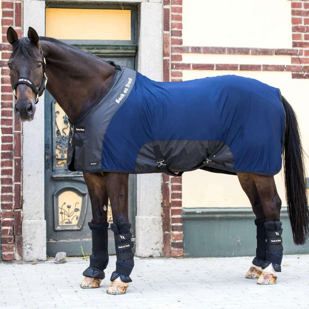 Back on Track Coperta a Rete Royal Deluxe Blu
