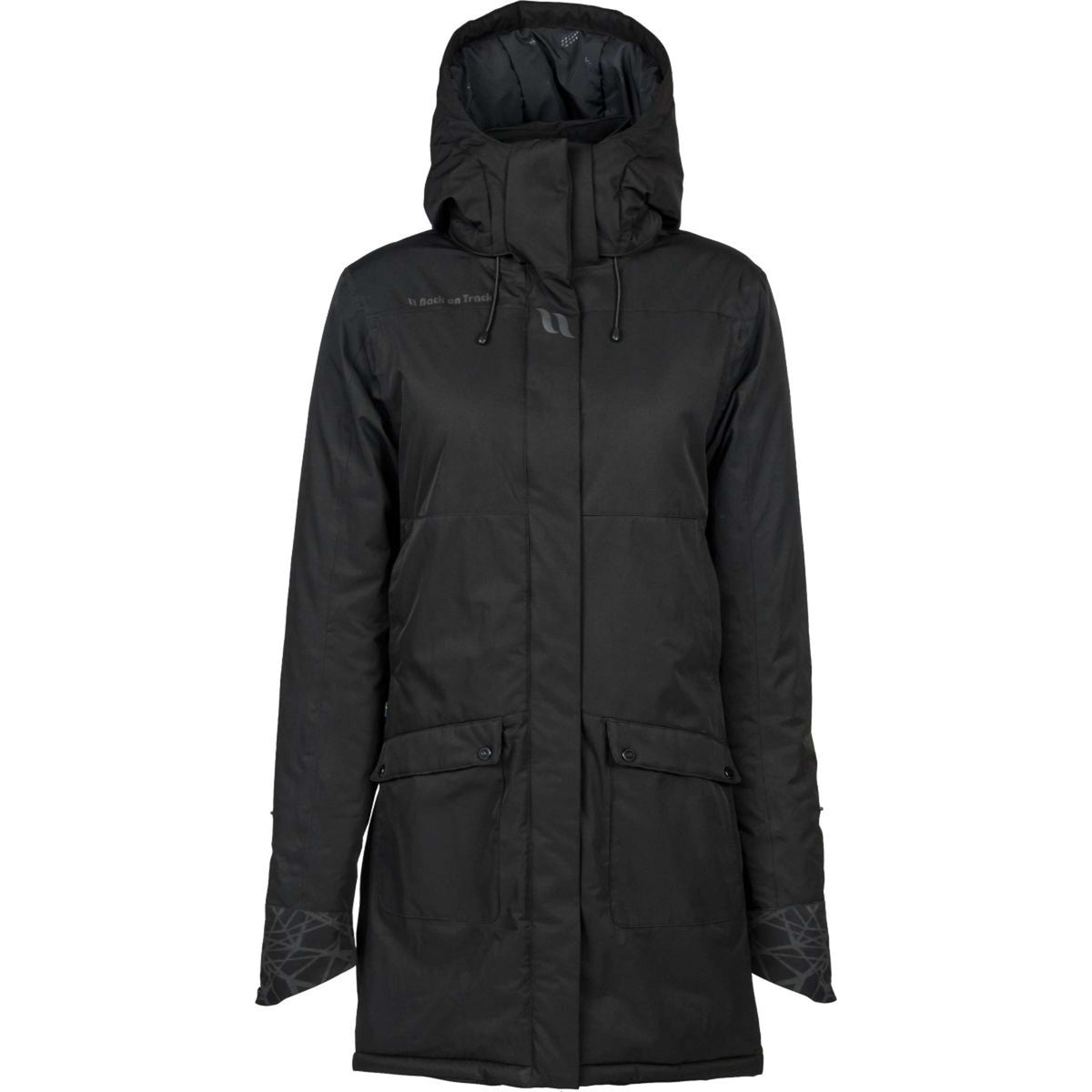 Back on Track Cappotto Lungo OUTTRAKK W's Riflettente Nero