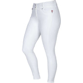 Back on Track Pantaloni da Equitazione Julia Knee Grip Bianco