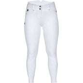 Back on Track Pantaloni da Equitazione Julia Knee Grip Bianco