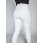 Back on Track Pantaloni da Equitazione Julia Knee Grip Bianco