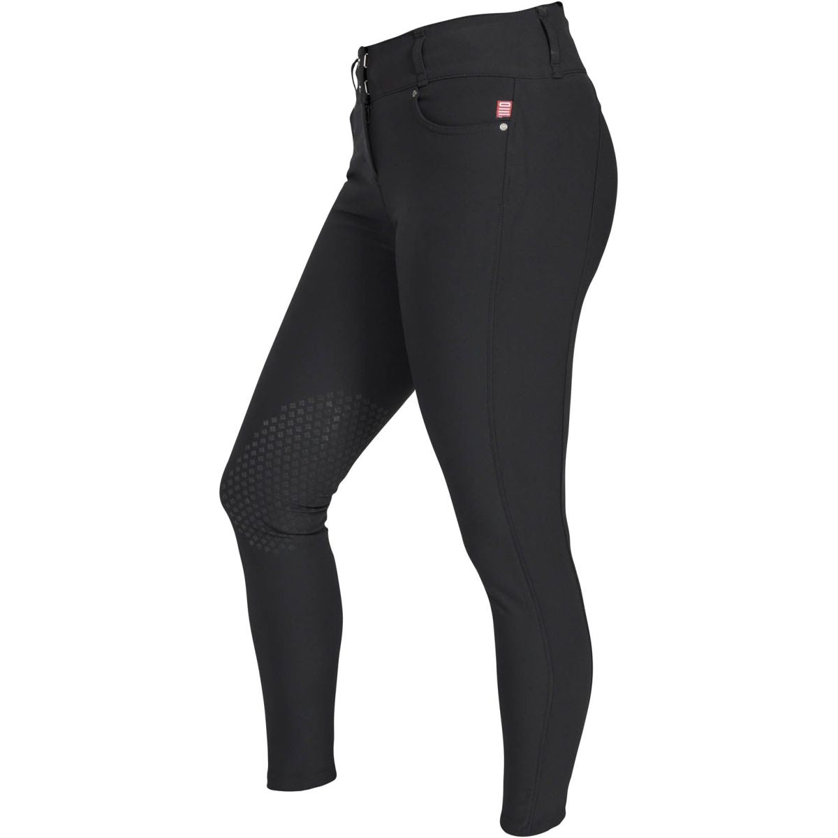 Back on Track Pantaloni da Equitazione Julia Knee Grip Nero