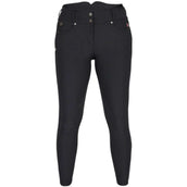 Back on Track Pantaloni da Equitazione Julia Knee Grip Nero