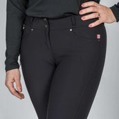 Back on Track Pantaloni da Equitazione Julia Knee Grip Nero