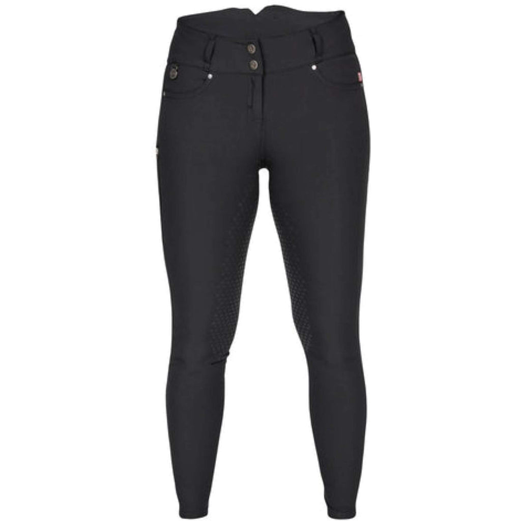 Back on Track Pantaloni da Equitazione Julia Full Grip Nero