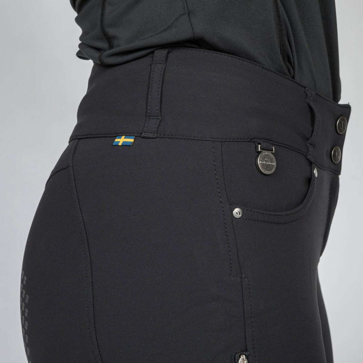 Back on Track Pantaloni da Equitazione Julia Full Grip Nero