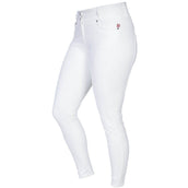 Back on Track Pantaloni da Equitazione Julia Full Grip Bianco