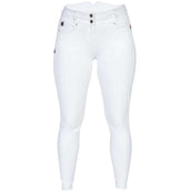 Back on Track Pantaloni da Equitazione Julia Full Grip Bianco
