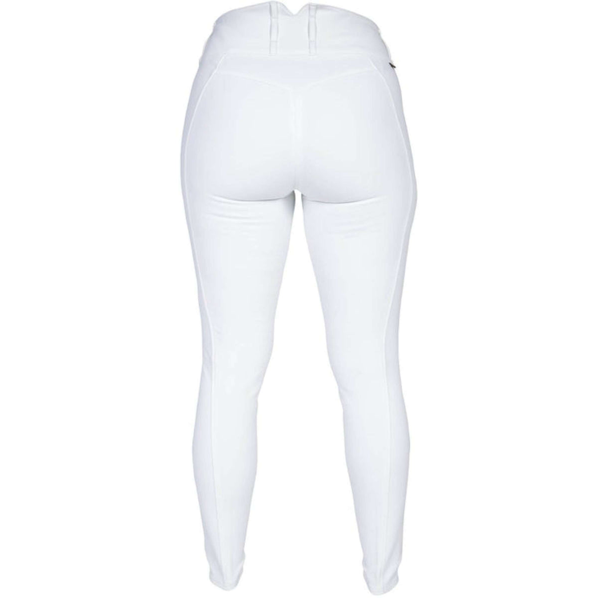 Back on Track Pantaloni da Equitazione Julia Full Grip Bianco