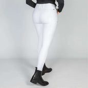 Back on Track Pantaloni da Equitazione Julia Full Grip Bianco
