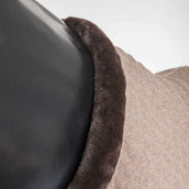 Back on Track Coperta in Pile Haze Marrone