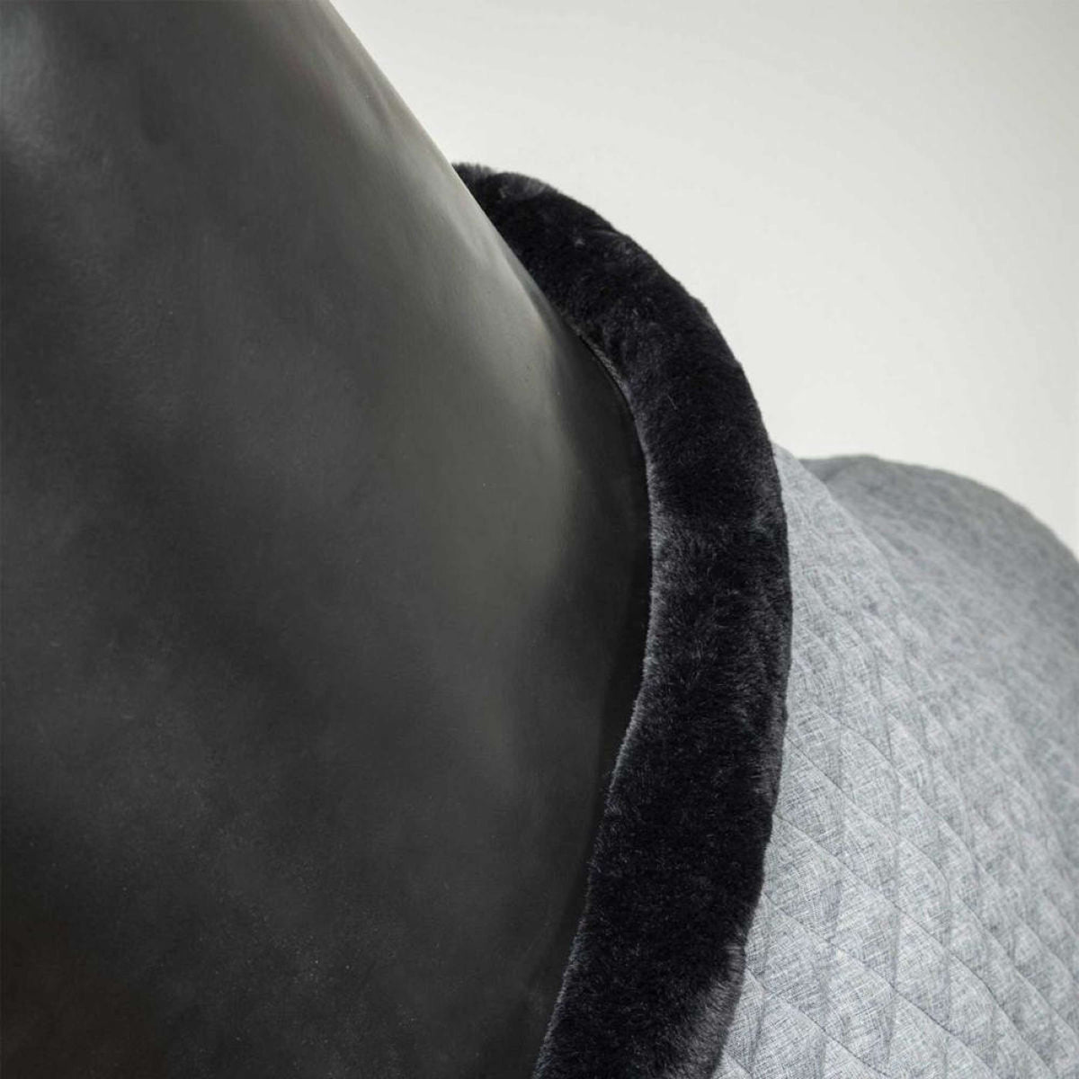 Back on Track Coperta in Pile Haze Grigio