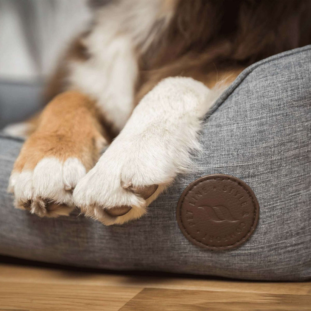 Back on Track Letto per Cane Rocky Grigio/Nero