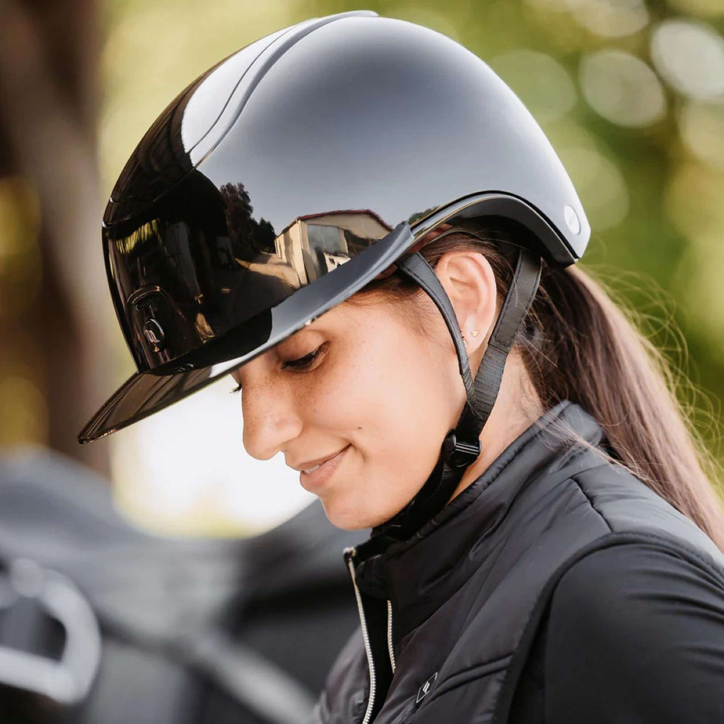 Back on Track Cappellino Strixx Visiera Lucido Nero