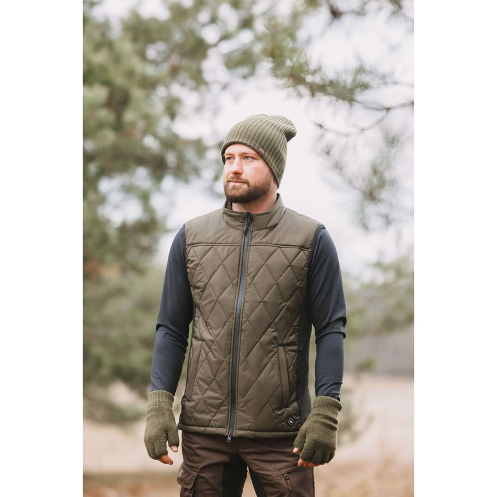 Back on Track Gilet Riscaldato Teide Olive