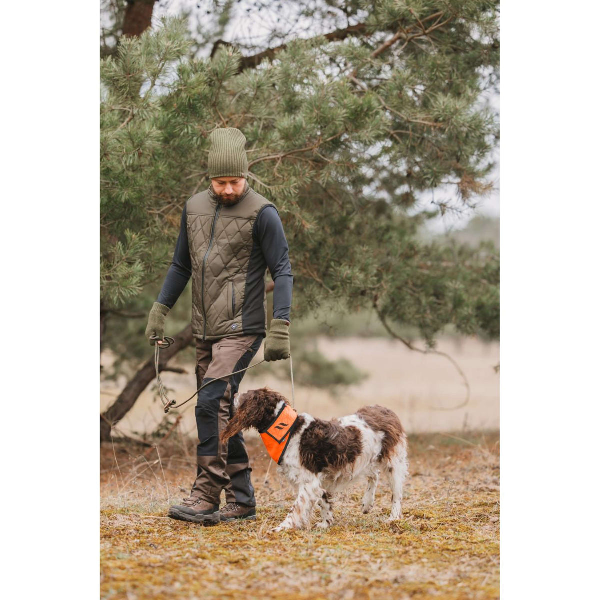 Back on Track Gilet Riscaldato Teide Olive