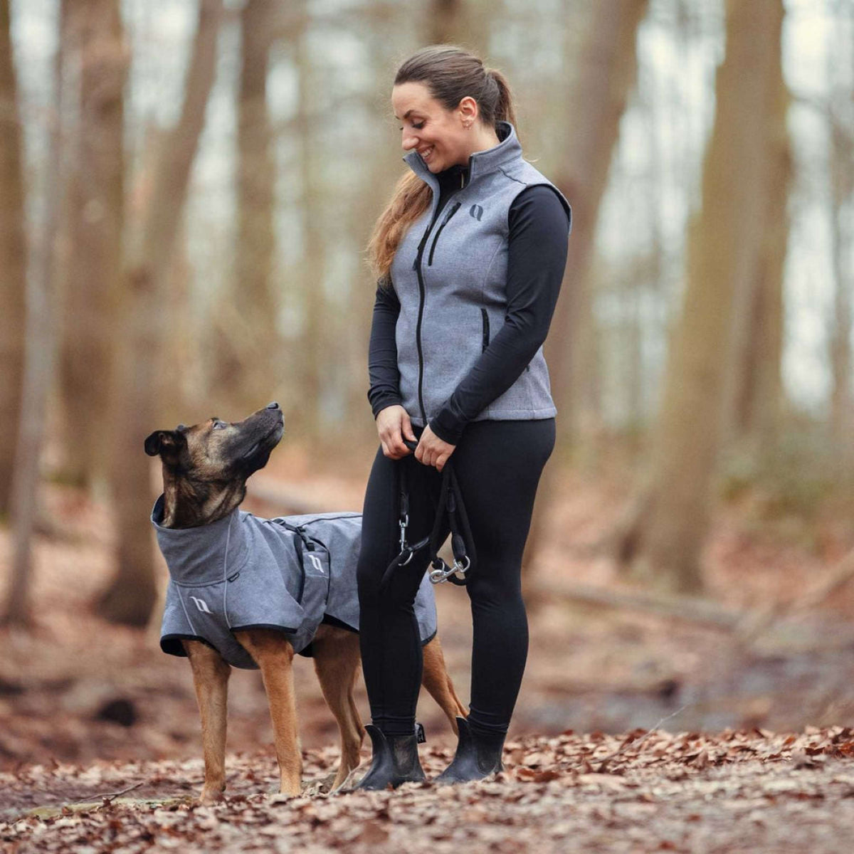 Back on Track Gilet Flash High Visibility Grigio