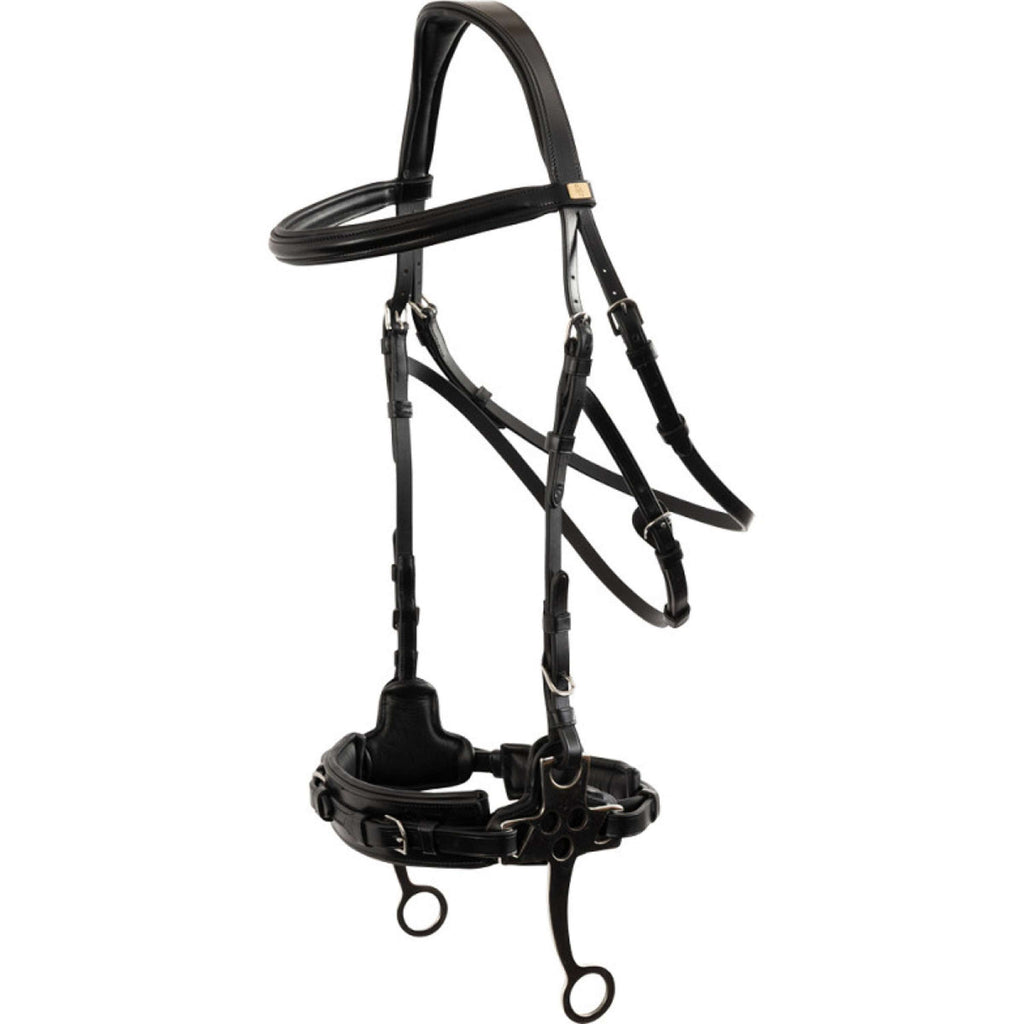 BR Hackamore Thornbury Nero/Argento