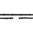 BR Redini Pelle con Fermagli Nero/Argento