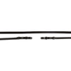 BR Redini Weymouth Pelle Chiusa 13mm Blind Nero/Argento
