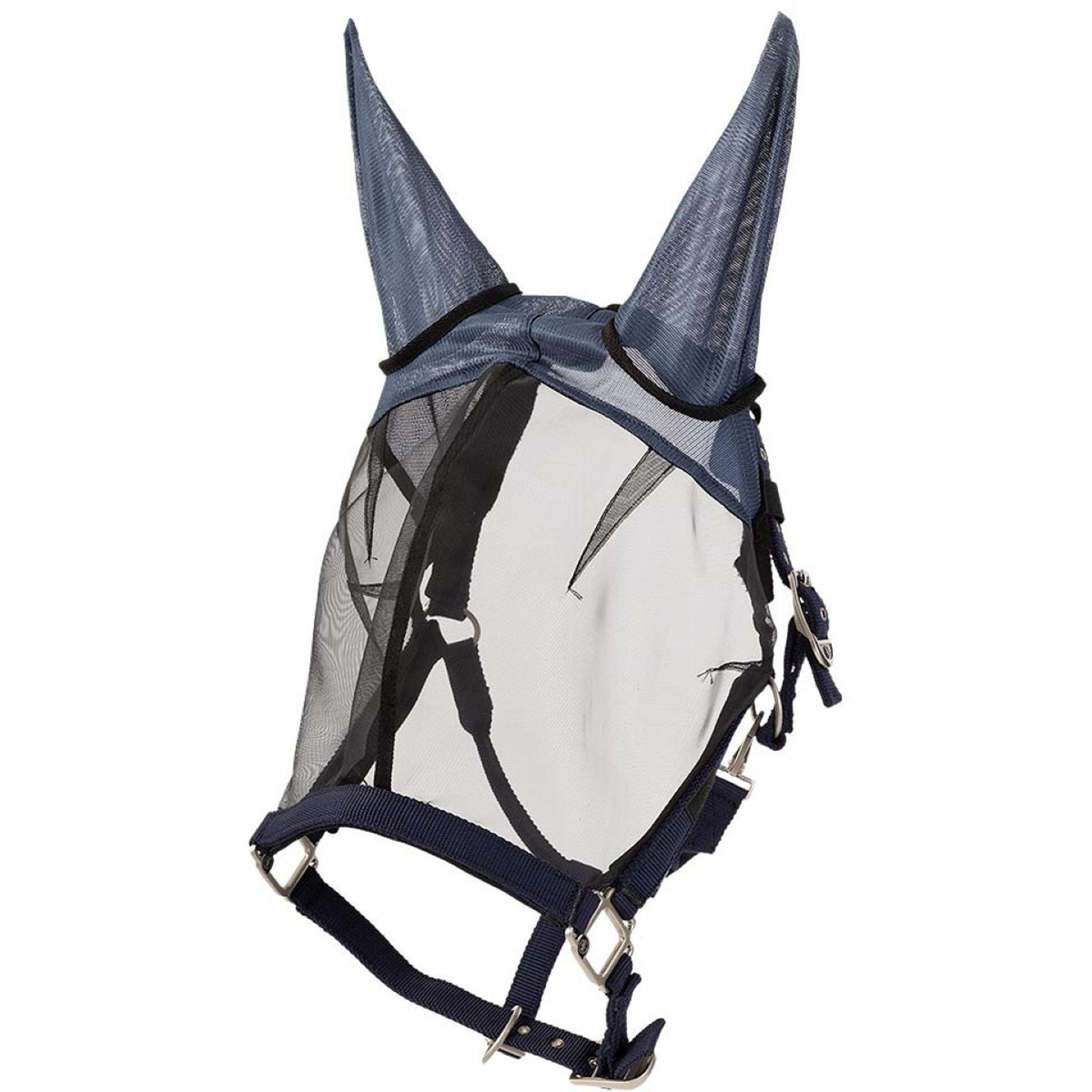 BR Capezza con Maschera Antimosche SS26 con Orecchie Pageant Blue BR Capezza con Maschera Antimosche SS26 con Orecchie Pageant Blue