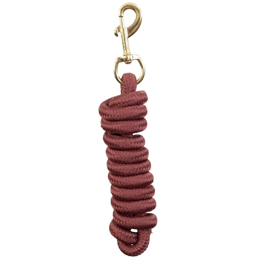 BR Corda per cavezza Moschettone In Ottone Maroon