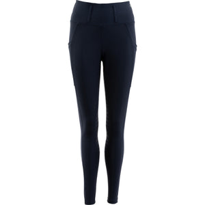 BR Leggings da Equitazione CLX Full Grip Blazer blu scuro