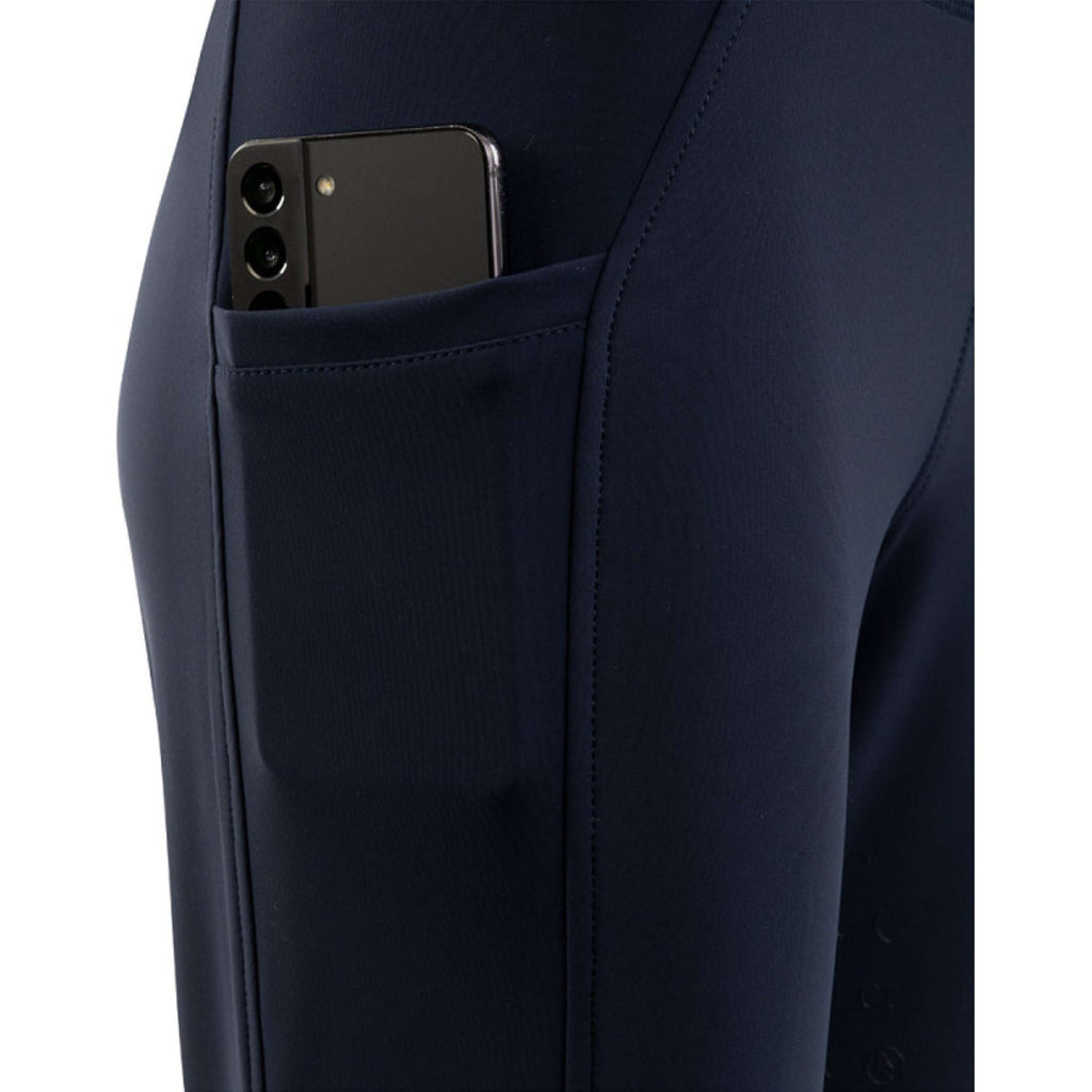 BR Leggings da Equitazione CLX Full Grip Blazer blu scuro