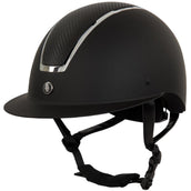 BR Casco da equitazione Omega painted Nero/Cromo