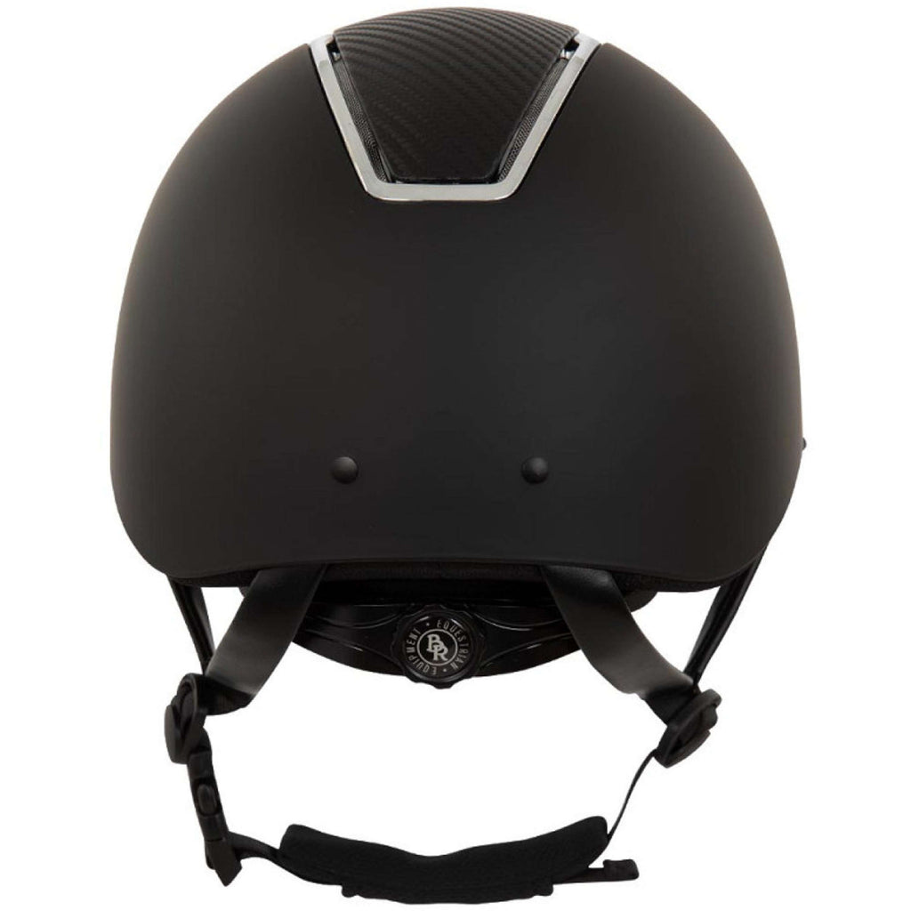 BR Casco da equitazione Omega painted Nero/Cromo