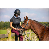 BR Casco da equitazione Lambda Nero/Canna di fucile